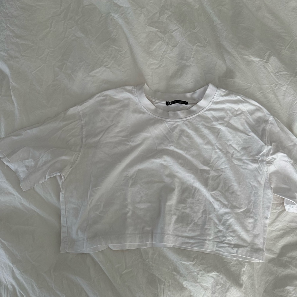 Zara Classic White Tee